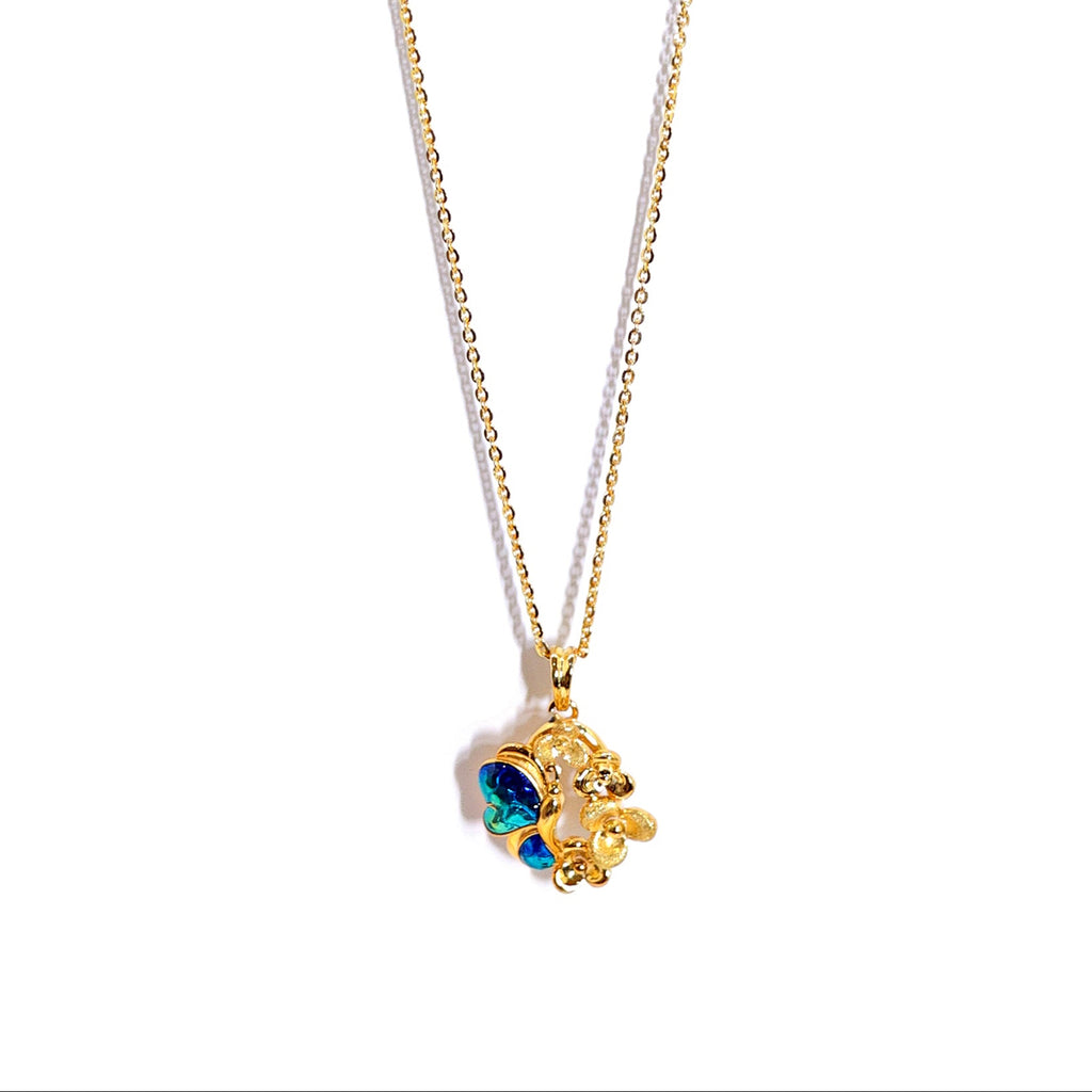 Vinayak inspired gold pendant chain