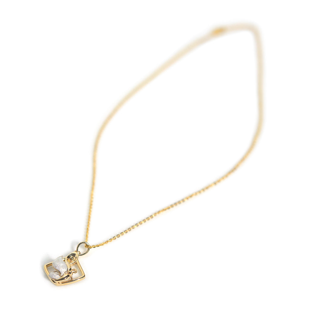 Whimsical Charm Gold Pendant