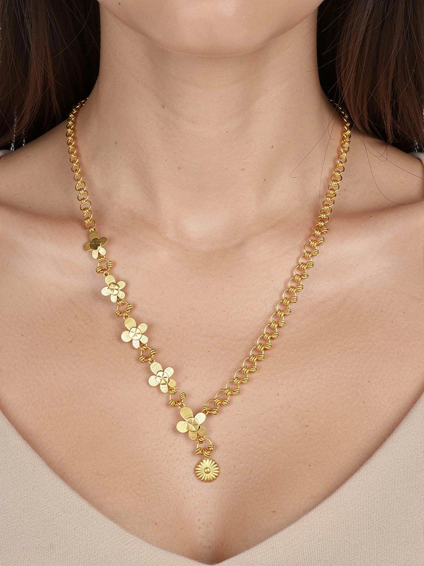 Floral necklace